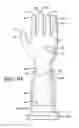Fig. 07 - GLOVE HAVING A WIDENED CUFF AND WITH FINGER REGIONS THAT INCLUDE A FLEXIBLE HINGE REGION