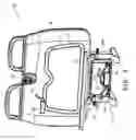 Fig. 02 - Apparatus for ratcheting multiple restraint webs via a single actuator