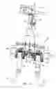 Fig. 03 - Apparatus for ratcheting multiple restraint webs via a single actuator