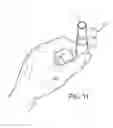 Fig. 14 - Process and device for filling a unit container from a capsule, and capsule usable for that purpose