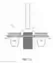 Fig. 14 - Shaft mounted cup holder assembly