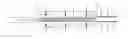 Fig. 01 - Stent device, a crimping head, and an outer sheath of a stent device delivery system