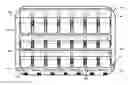 Fig. 01 - Medication organizer tray apparatus