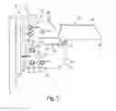 Fig. 07 - Mounting bracket for holding a cylindrical tank with a locking mechanism responsive to lateral force