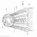 Fig. 06 - Treadmill with slatted tread belt