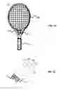 Fig. 02 - Tennis racket sensor system and coaching device