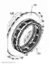 Fig. 01 - Separating device for a ball mill or agitator ball mill as well as a ball mill or agitator ball mill with a separating device