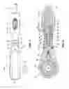 Fig. 02 - Hand tool having a head which is position-adjustable and lockable relative to a handle