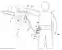 Fig. 01 - Power saw system and cable assembly for a power saw