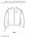 Fig. 02 - Garment with integrated notification lights for turning, braking, hazard and emergency that communicates with a vehicle wireless protocol