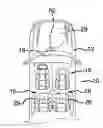 Fig. 01 - Vehicle non-driver occupancy detector with ignition key locking safety device