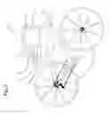 Fig. 07 - Rack for a bicycle having a seat
