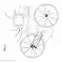 Fig. 09 - Rack for a bicycle having a seat