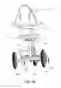 Fig. 03 - Scooter Generating Power By Rowing In Both Directions