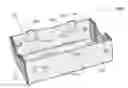 Fig. 01 - Stackable container blank, stackable container, and method for making the same