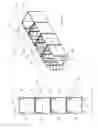 Fig. 16 - Modular shipping container having hinged doors, system, and method