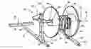 Fig. 01 - Apparatus for lifting and supporting an item for holding windable material