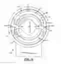 Fig. 09 - Split loading funnel for charging a molten glass gob into a blank mold
