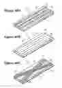 Fig. 83 - Thermoplastic non-woven textile elements