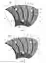 Fig. 02 - Blade segment of disc refiner