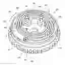 Fig. 01 - Support pin for spring guidance in a camshaft phaser