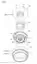 Fig. 15 - Flow rate control valve and fuel vapor processing apparatus including the same
