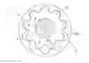 Fig. 01 - Structure for fixing shaft member in rotor member for fluid pump