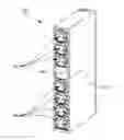 Fig. 01 - Cooling rack fan module and method of cooling