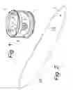 Fig. 02 - Quarter-turn adapter for flush mount receptacle bases
