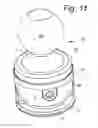 Fig. 10 - Quarter-turn adapter for flush mount receptacle bases