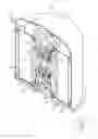 Fig. 01 - Pressure sensitive valve assembly incorporating enhanced retention legs and fluid filter including the same