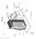 Fig. 10 - Optically excited phosphor display screens having coloring filtering pigments embedded in phosphor mixtures