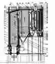 Fig. 01 - Fluidized-bed boiler integrating multifunctional inertia-gravity separator with multiple furnace profiles