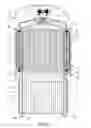 Fig. 31 - Fluidized-bed boiler integrating multifunctional inertia-gravity separator with multiple furnace profiles
