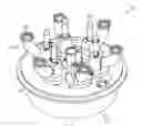 Fig. 01 - Head assembly for a radiant burner