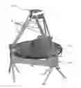 Fig. 01 - Secondary mirror positioning mechanism