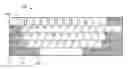 Fig. 01 - Gesture multi-function on a physical keyboard