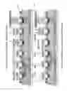 Fig. 40 - Cross-coupled thyristor SRAM semiconductor structures and methods of fabrication