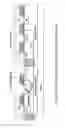 Fig. 44 - Cross-coupled thyristor SRAM semiconductor structures and methods of fabrication