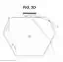 Fig. 10 - Light emitting device substrate with inclined sidewalls