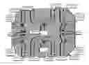 Fig. 01 - Two-transmitter two-receiver antenna coupling unit for microwave digital radios