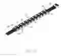 Fig. 11 - Cable drag chain and cable drag chain assembly