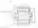 Fig. 01 - Embedded permanent magnet rotary electric machine