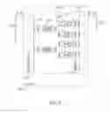 Fig. 09 - Linear row array integrated power combiner for RF power amplifiers