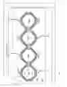 Fig. 61 - Linear row array integrated power combiner for RF power amplifiers