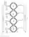 Fig. 62 - Linear row array integrated power combiner for RF power amplifiers