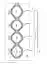 Fig. 69 - Linear row array integrated power combiner for RF power amplifiers
