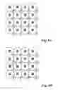 Fig. 10 - RGBC color filter array patterns to minimize color aliasing