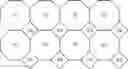 Fig. 22 - RGBC color filter array patterns to minimize color aliasing