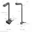 Fig. 44 - Security lighting systems for perimeter security including infrared and LED lights and light intensity controllers